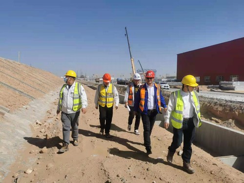 陜煤建設(shè)路橋分公司承建的榆林化學項目廠內(nèi)鐵路附屬工程通過交工驗收